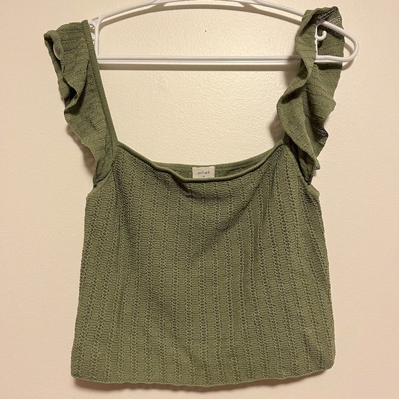 Wilfred | Haiku knit tank top | Sage Green - Picture 3 of 4